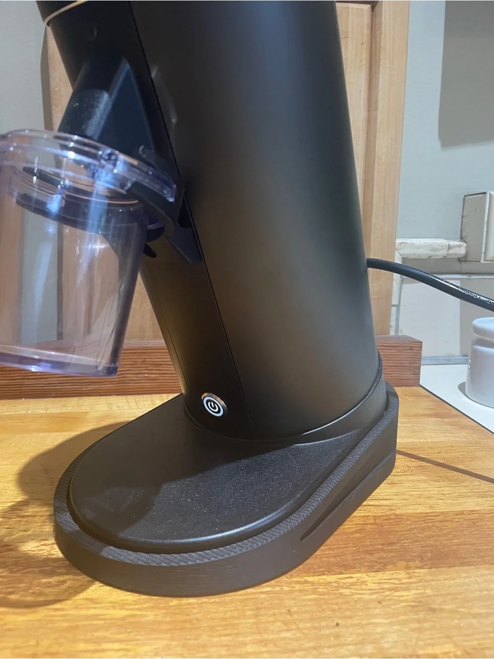 Miicoffee DF64 Black Electric Home coffee grinder single dose